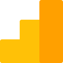 Logo Google Analytics — integração nativa com CookieFácil